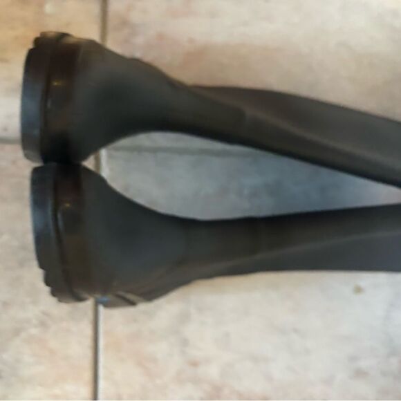 MARC JACOBS Rubber Rain Boot Marc Jacobs wedge wellies flat shoes calf high - Picture 6 of 7